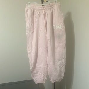 The bar sweatpants size L